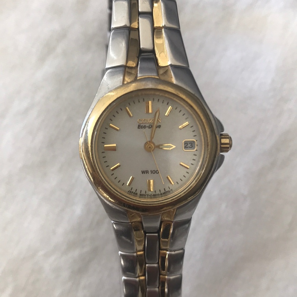 Citizen Eco-Drive WR100 Stainless Steel Wa…